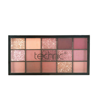 Technic Cosmetics 15 Pressed Pigment Palette Eyeshadow Invite Only