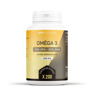 Gph Diffusion Oméga 3 200 Capsules