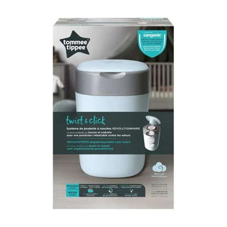 TOMMEE TIPPEE POUBELLE À COUCHES ANTI-ODEUR TWIST & CLICK- BLANC