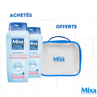 Mixa 2 Gel Douche Dermo-Apaisant 400ml = Trousse OFFERTE