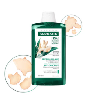 Klorane Galanga Shampooing Traitant et Rééquilibrant Antipelliculaire 400ml