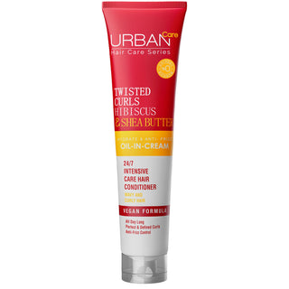 Urban Care Twisted Curls Hibiscus &  Beurre de Karité Huile-en-Crème 175ml