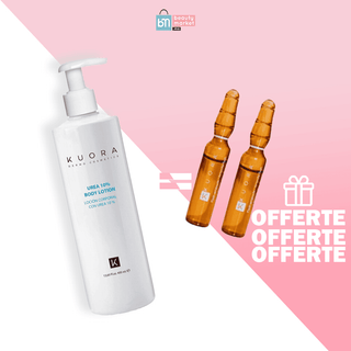 KUORA LOTION CORPORELLE URÉE 10% 400ML= 2 Flash Ampoules OFFERTES