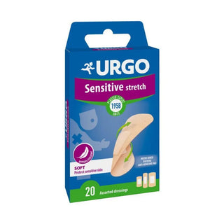URGO SENSITIVE STRECH 20 PIECES