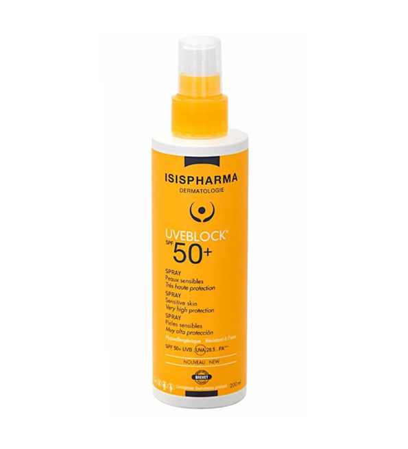 Isispharma UVEblock Invisible Sun Spray Spf50 - 200 مل