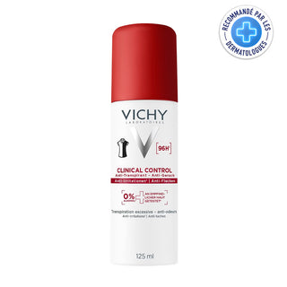 Vichy Clinical Control Spray Anti-Transpirant 96H 125ml