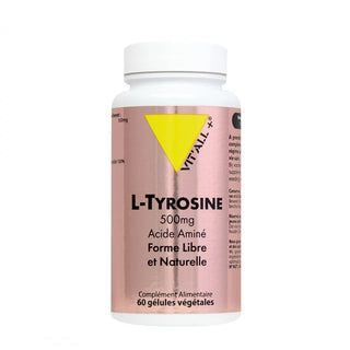 VIT'ALL+ L-Tyrosine 500mg boite 60 gélules