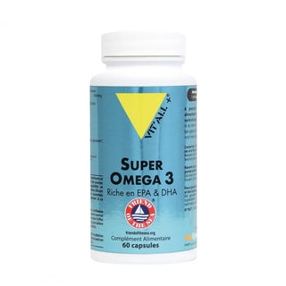 VIT'ALL+ Super Oméga 3 1000mg boite 30 capsules