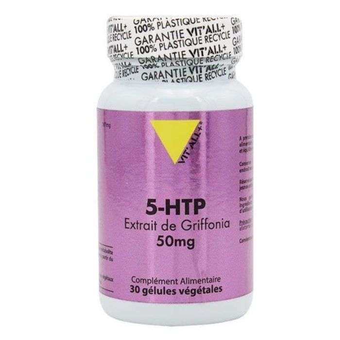 5-HTP 250 Mg - Gélules Végétaliennes - Soutien Humeur Et Sommeil - 60 à 900 Gélules