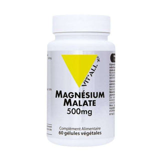 VIT'ALL + MAGNESIUM MALATE 500MG 60 GELULES