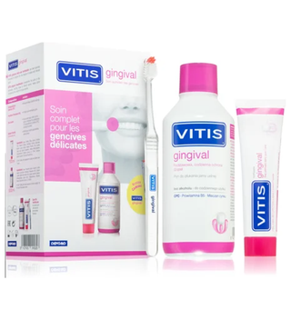 PACK VITIS GINGIVAL BAIN DE BOUCHE 500ML+ YOOTHPASTE DENTIFRICE 100ML+ BROSSE