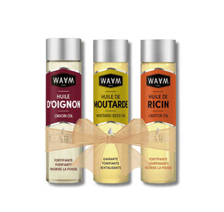 WAAM PACK POUSSE DE CHEVEUX 3 HUILES 75 ML