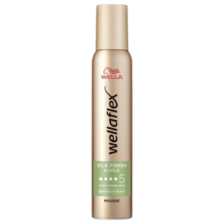 Wella Wellaflex Silk Finish & Hold Ultra Strong Hold Mousse 200 ml