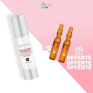 kuora sérum comblement rides aux biomembranes et à l'acide hyaluronique 50 ml= 2 Flash Ampoules OFFERTES