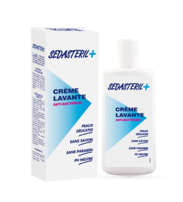 Sedasteril+ Crème Lavante Anti-Bactérien 250ml