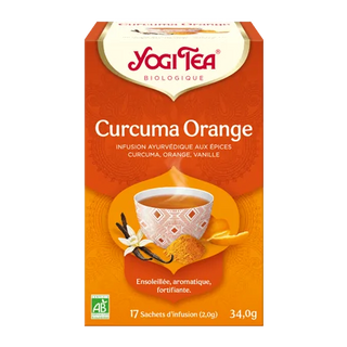 Yogi Tea - CURCUMA ORANGE 17 Sachets