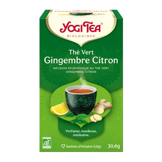 Yogi Tea - THE VERT GINGEMBRE CITRON 17 Sachets