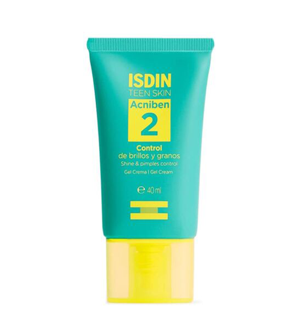 Isdin  Isdin Acniben 2 Gel-Crème Control Brillance & Boutons – 40ml