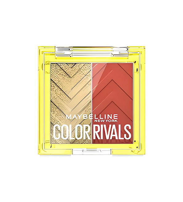 Maybelline Color Rivals Chill X Daring Duo de palettes d'ombres à paup ...