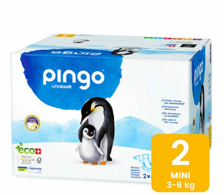 Pingo Mini Taille2– 3-6KG – 2 Sachets de 42 Couches