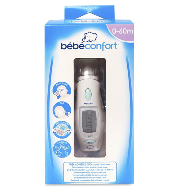 Bebe Confort – Thermomètre Duo frontal + Auriculaire (0M +) –  roc -->