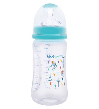 Bebe Confort – Biberon Maternity 270 ml – Indians Bleu (0-12M +)