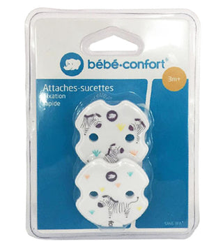 Bebe Confort – Attaches sucette clip croix (3M +)