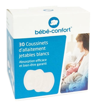 Bebe Confort – Coussinets d’allaitement jetables Blancs (x30)