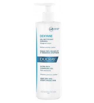 DUCRAY dexyane gel nettoyant visage & corps 400ml