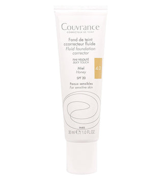 Avène Couvrance – Fond de Teint Fluide – Fini Velouté Miel Spf 20 N°4.0 – 30ml