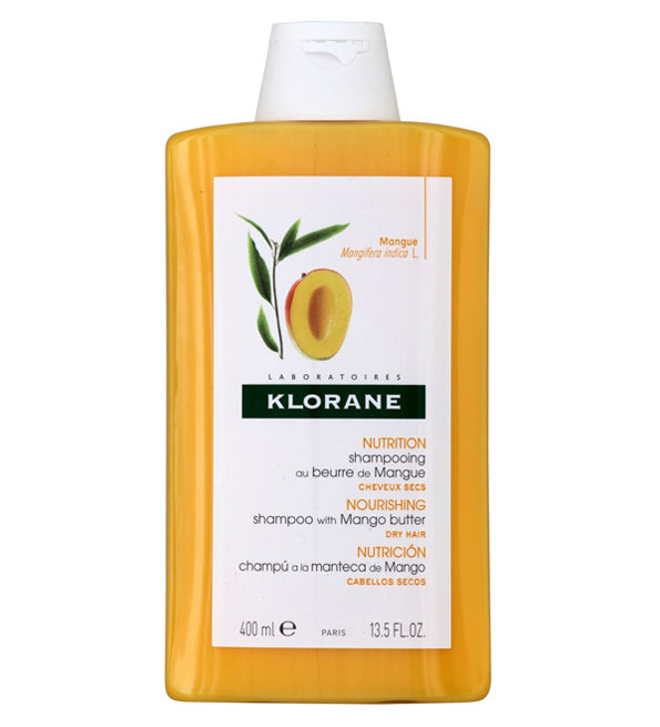 Klorane Shampoing Traitant Nutritif au Beurre de Mangue – 400 ml