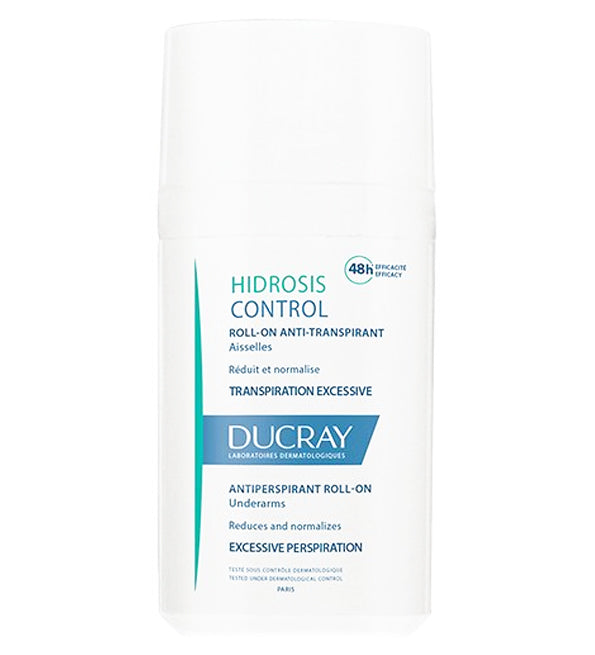 Ducray – Hidrosis Control Roll On aisselles – 40 ml