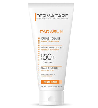 Dermacare – كريم الشمس خفيف اللون من باراسون حماية عالية جدًا بمعامل حماية SPF50+ – 50 مل