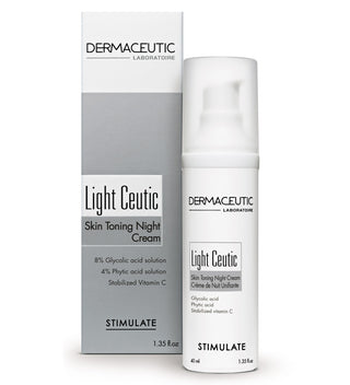 DERMACEUTIC LIGHT CEUTIC CREME DE NUIT UNIFIANTE 40ML