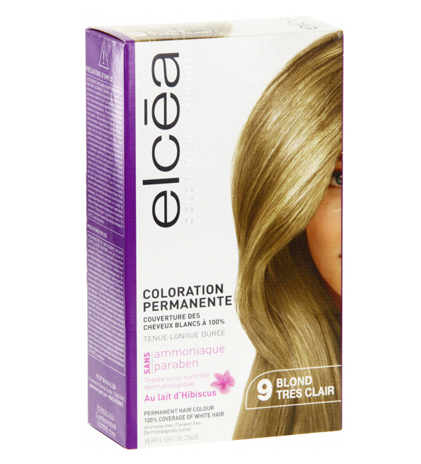 Elcea Coloration Blond Tres Clair 9