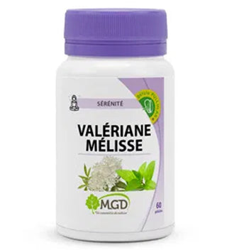 Mgd Nature Valériane et Mélisse – 60 Gélules