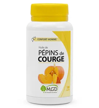 Mgd huile de Pepins De Courge 100capsules