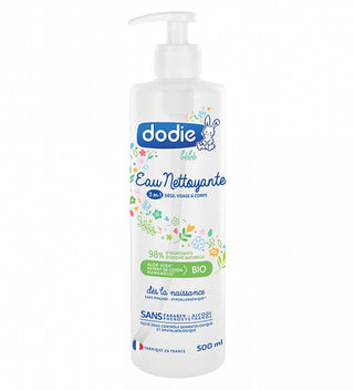 Dodie – Eau nettoyante 3 en 1 flacon Pompe – 500 ml