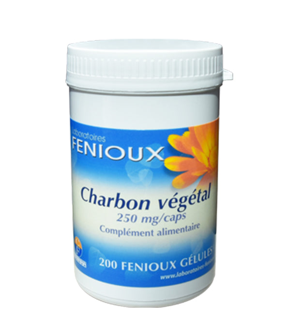 Charbon Végétal - 200 mg - gélules