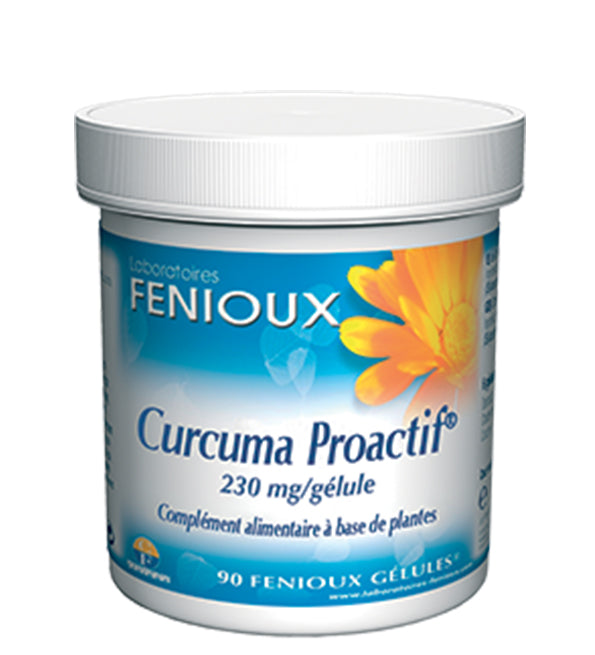 Fenioux Curcuma Proactif – 90 Gélules – 230 mg