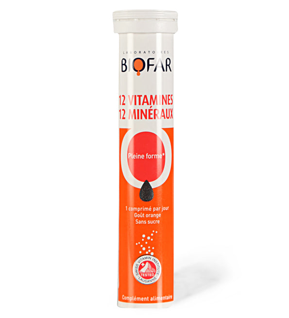 Biofar – 12 Vitamines 12 Minéraux – beautymarket.maroc