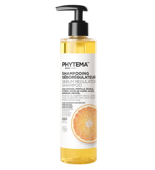 Phytema Shampoing Séborégulateur Cheveux Gras – 250 ml