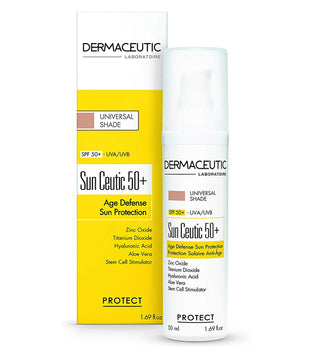 Dermaceutic – Sun Ceutic teinte 50+Protection Solaire Anti-âge – 50 ml
