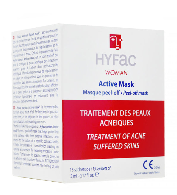 Hyfac Woman Active Mask – 15 Sachets x 5 ml