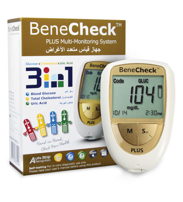 Benecheck – جهاز Benecheck Plus 3 في 1