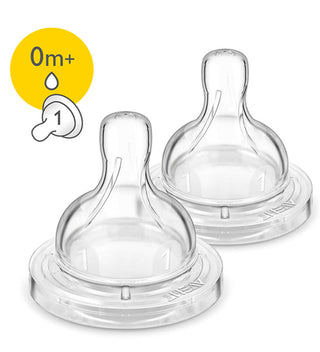 Avent – SCF631/27 – Tétine Anti-Colic 0 mois et + (Débit nouveau né)