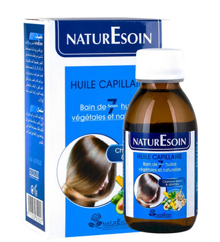 NaturEsoin Huile Capillaire 7 Bain d’Huiles Végétales – 125 ml