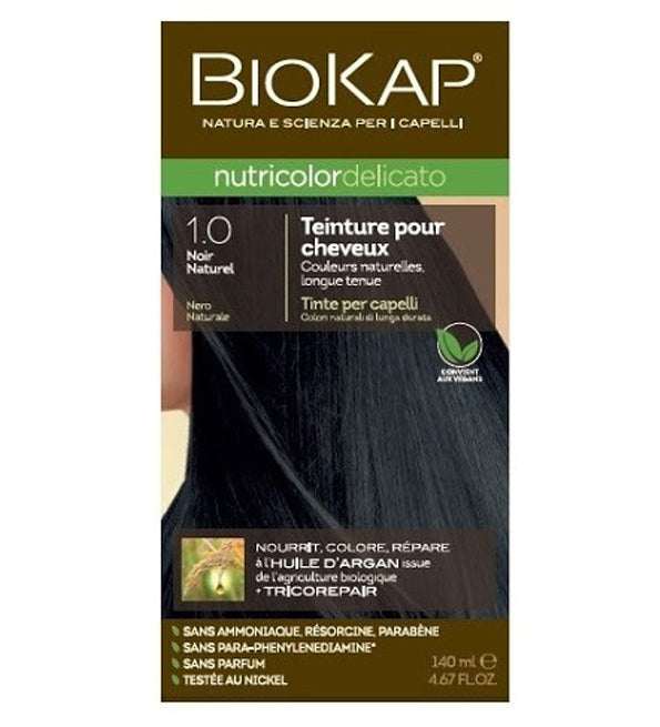 Biokap – Nutricolor Delicato 1.0 Noir naturel