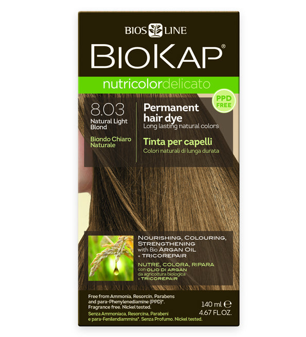 Biokap – Nutricolor Delicato 8.03 Blond clair naturel