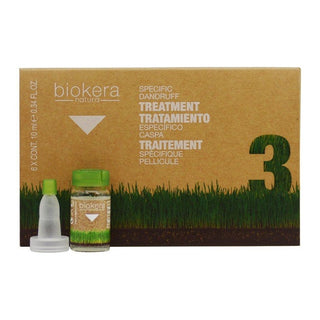 BIOKERA TRAITEMENT ANTI-PELLICULAIRE 6 AMPOULES 10